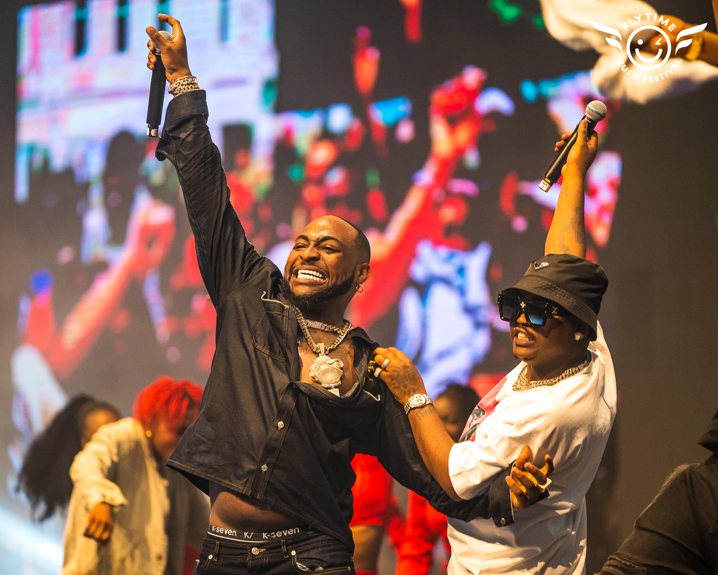 Davido performing with Focalistic at Flytime Fest 2021